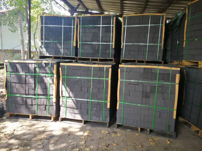 防腐焙燒碳磚、防腐焙燒浸漬碳磚工藝流程圖